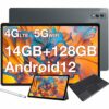 10 inch Tablet Blackview Tab11 SE, Android 12 Tablets, 14+128GB/1TB TF, 2K 10.36 FHD+IPS 2000*1200, 4G Tablet with Dual SIM Card Slot, 5G WIFI Ta