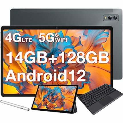 10 inch Tablet Blackview Tab11 SE, Android 12 Tablets, 14+128GB/1TB TF, 2K 10.36 FHD+IPS 2000*1200, 4G Tablet with Dual SIM Card Slot, 5G WIFI Ta