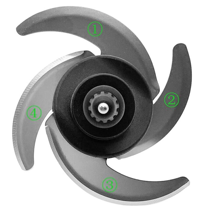 Chopping Blade Compatible with Ninja Food Processor and Blender with Auto-iQ BN800UK BN650UK, Nutri Ninja Extractor Blade Replacement Part for 1.