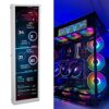 8.8 Inch Computer Temp Monitor, PC Temperature Display, PC Sensor Panel for AIDA64 CPU GPU SSD Data Monitor, IPS Touch, for Raspberry Pi for Linu
