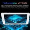 Annadue 7 Inch HD Tablet, mtk6592, Octa-Core, 2GB RAM, 32GB ROM(TF 128GB), 10.0, 2.4G/5G WiFi, Dual Camera, Dual SIM Card Slots, 5000mAh (UK Plug