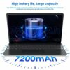 SGIN 15.6 Inch Laptop, 8GB RAM 256GB SSD(TF Card 512GB), Laptop Computer with Intel Quad Core Processor Up to 2.5GHz, PC Notebook with Dual Band