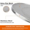 yianteng Stainless Steel Splatter Shield for Ninja FG551 Foodi, Accessories for Reusable Ninja Foodi Smart XL 6-in-1 Indoor Grill, Foodi Smart XL