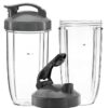 WANGCL Resealable Cup Lids and Flip Top to-go Lid Replacement Parts for 600w & 900w NutriBullet Blender 32/24/18OZ Cups