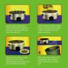 20 Bags Extra Large Slow Cooker Liners |Slow Cooker Bags Fits 6-10 QT Pot | Suitable for Oval & Round Pot, BPA Free (1 Pack 14"x 22" /Bags)