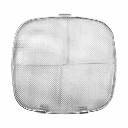 Catime Stainless Steel Splatter Shield for Ninja Foodi, Splatter Guard for Air Fryer, Reusable Fine Mesh Splatter Screen for Ninja Foodi AG300, A