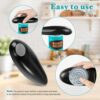 Can Opener Electric Tin Opener,Hands-Free Automatic Can Openers with One Touch Switch for Kitchen,Chefs, Restaurant, Women, Arthritis and Seniors