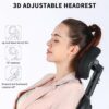 LONGTOO Office Chair, Adjustable High Back Ergonomic Desk Chair, Thick Seat Cushion Computer Chair, Adjustable 3D Headrest, 2D Armrest and Lumbar