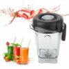 Vitamix Jug 64oz Blender Container, Blender Cup, 2L Transparent Food Blender Container with Blade Lid, Container Jug for Vitamix Blender, Blender