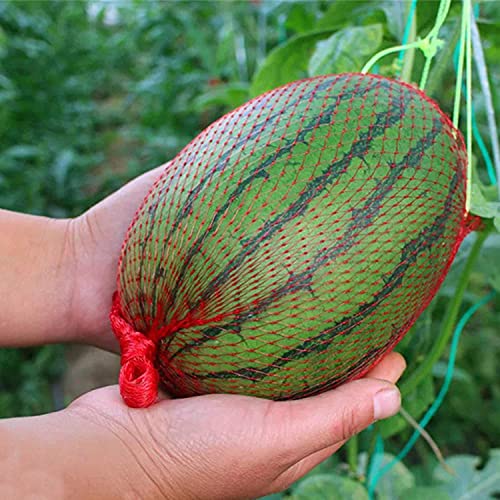 Iceyyyy Watermelon Nets - 100 Pack Hanging Watermelon Nets Bags Melon Hammocks Cradles for Watermelon, Honeydew Melon, Cucumbers