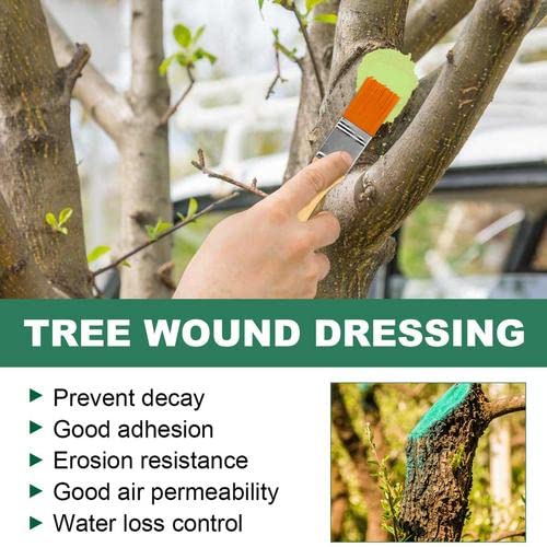 mein Plant Wound Pruning Sealer | Tree Pruning Cutting Paste | 100g Tree Wound Dressing with brush, Bonsai Wound Healing Agent, Plant Grafting an