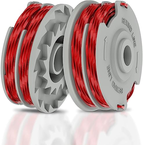 FIND A SPARE 1 Pcs Strimmer Spool Line Lawn Mower Replacement Spool Double Line Autofeed Grass Trimmer for FLY021/513937190 Mini Trim Power Trim