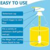 SMELEYOU Automatic Drink Dispenser 2 Pack Milk Dispenser for Fridge Gallon Electric Tap Milk Jug Pump Liquid Dispenser Kitchen Tools