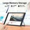 Android Tablet 10.1 inch,4GB RAM,128GB ROM (512GB Expandable),6000mAh Battery,Android 11 Google GMS Tablet,2MP Front Camera, 8MP Rear Camera,WiFi