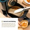 XADIBH Air Fryer Liners- Air Fryer Disposable Paper Liner, Non-Stick Basket Liners, Baking Paper for Air Fryer, Parchment Air Fryer Basket, Water