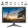 Thinlerain 20" PC Monitor 16:9 1600x900 Kitchen Monitor, LED Monitor Build in Speaker, 5Ms, 60 Hz, VESA Mountable, with VGA HDMI AV BNC USB, for