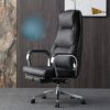 KXDCZ Office Chair Comfort Casual Design Office Chair Boss Chair (Color : Argento, Size : 1pcs)