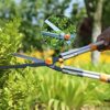 AIRAJ Hedge Shears Set, Professional Garden Shears, Hedge Clippers for Trimming Bushes and Fences, Manual Hedge Trimmer with SK-5 Serrated Blades