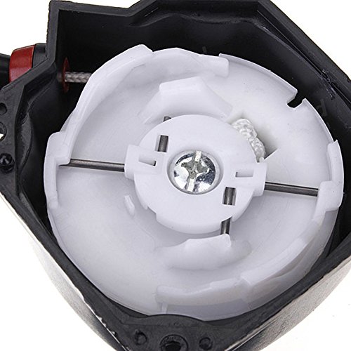 LUNAH Universal Lawnmower Brush Strimmer Recoil Pull Start Starter Tool Durable(black)