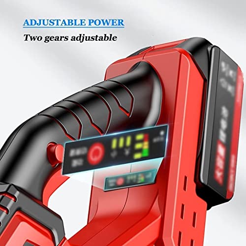 Grass Trimmer Cordless Household Rechargeable Lawn Mower Outdoor Electric Weeder Multifunctional Cleaning Equipment for Gardening (Size : Battery