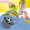 3 Pcs Silicone Replacement Seal Rings, Waterproof Gaskets Compatible with Nutribullet 600W 900W Blender, BPA-Free Durable Rubber Replacement Part