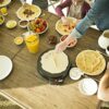 Russell Hobbs 20920 Fiesta Crepe and Pancake Maker - Electric Non Stick Hot Plate with Variable Temperatures and Utensils Included, Black