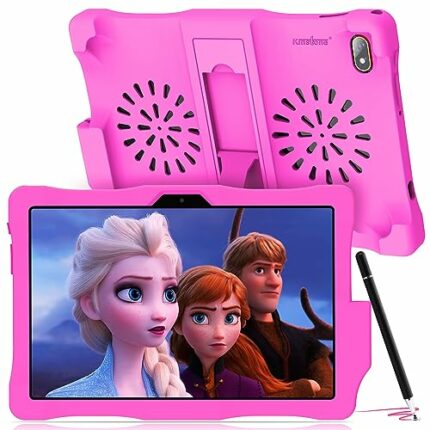 Kids' Tablets Android 12-PC Tablet for Kids 10.1 inch Quad-Core 3GB RAM 32GB ROM,Tablet with Case and Touchscreen Pen for Kids, WiFi Tablet PC,60