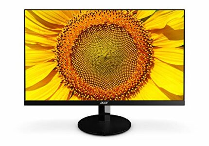 Acer SA270 Bbmipux 27" Full HD (1920 x 1080) IPS Ultra-Slim Edge-to-Edge Monitor with AMD Radeon FreeSync Technology, 1ms VRB, (USB 3.1 Type-C Po