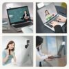 VIJIM VL120 Powerful LED Video Call Lamp Kit with Suction Cup for Laptop/Computer/Monitor