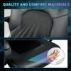 BASETBL Gaming Chair, Executive Chair, Swivel Chair, Office Chair, Ergonomic Height Adjustment and Rocker Function, Fixed Armrest, Back-friendly,