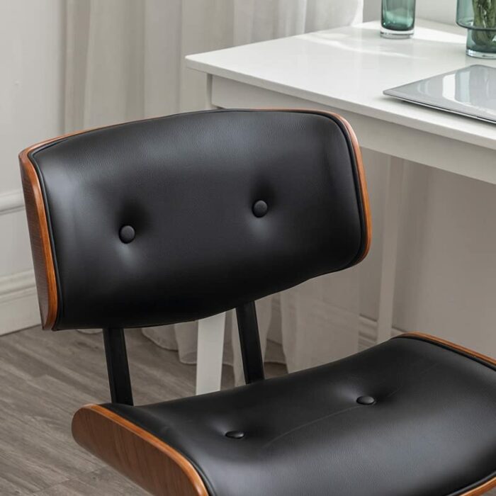 SLNFXC Computer Chairs Solid Wood Study Chair Liftable Swivel Chair Office Chairs (Color : D, Size : Talla �nica)