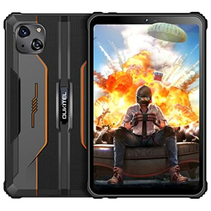 OUKITEL RT3 Rugged Tablet - Android 12 Tablet 8 Inch IP68/IP69K,5150mAh 4GB(Expandable to 7GB)+64GB ROM TF-1TB Tablets Dual Sim 4G,16MP+8MP Camer
