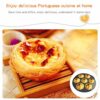 13Pcs Air Fryer Accessories Set,6 Inch Deluxe Accessories Tower for Air Fryer,Including Pizza Pan, Cake Baking Tray, Grill, Recipe Book,Metal Bra