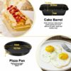 YINGRACE Dual Air Fryer Accessories 8PCS, Double Basket Airfryer Accessory Compatiable for Ninja Foodi AF300UK 7.6L, Lakeland 8L, Salter 8.2L, An