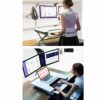 LEIGE Adjustable office and home folding table Folding table Garden Tables dining table Stand Office Stand Computer Stand
