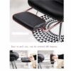 Ygqbgy Executive Office Chair PU Leather Ergonomic Computer Chair High Back Home Office Swivel Desk Chairs with Headrest and Lumber Support, Blac