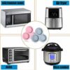 2 Pcs Air Fryer Egg Mould Air Fryer Muffin Tray Air Fryer Cake Moulds for Air Fryer Baking Cooking Accessories Silicone Egg Mould for Air Fryer S