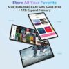 10 Inch Tablet Blackview Tab70WIFI Android 13 Tablets, WIFI 6 Tablet, 6+64GB/2TB, 6580mAh, 10W Fast Charging Android Tablet, Google GMS Certified
