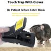 Trisiki 4 Pack Upgraded Rat Trap, Mouse Trap for Various Sizes of Rodents, High Sensitive Large Snap Trap that kills instantly, Reusable Heavy Du