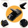 UFLIX Reusable Mouse Traps for Indoors and Outdoors That Kill Instantly | Effective Mice traps for indoors and a highly Sensitive Rodent repellen