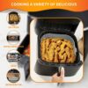 2PCS Silicone Air Fryer Liner,SHUOMAO 8inch Reusable Air Fryer Liner Pot Baking Accessories for Ninja,Tower,Tefal Air Fryer,Oven,Microwave and Mo