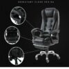 ZCMEB Gaming Chair Massage Synthetic Leather Office Chair Home Reclining Computer Boss Chair Swivel Lifting