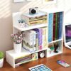 NXYJD Bookshelf, Floor Standing Tree Bookcase in Living Room/Home/Office, Bookshelves Storage Rack for CDs/Movies/Books