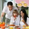 3 Pcs Silicone Air Fryer Egg Mold, AIFUDA Nonstick Air Fryer Baking Pan Air Fryer Accessories with 3 Cavity for Air Fryers Above 6QT