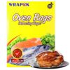 WRAPOK Large Turkey Roasting Bags Cooking Oven Chicken Bag For Meat Poultry Fish Seafood Vegetable - 4 Bags (17 x 21.5 Inch)