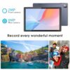 SGIN 10.1 Inch Tablet Android 13, 4GB RAM 128GB SSD (TF 256GB), Octa-Core Processor, 2MP+8MP Camera, 800x1280 FHD IPS, 6000 mAh Battery Tablet wi