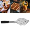 Waffle Maker | Aluminium Alloy Waffle Cone Maker, Non‑Stick Waffle Irons, Egg Waffle Mould Baking Tool for Making Falafels, Chaffles, Paninis.