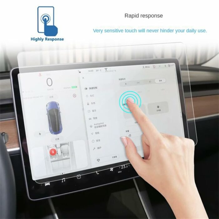 For Tesla 3 Y Screen Monitor Protection Film