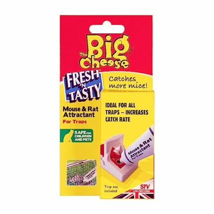 The Big Cheese Rat and Mouse Food Bait (26 g) - Poison-Free Rodent Bait Attractant