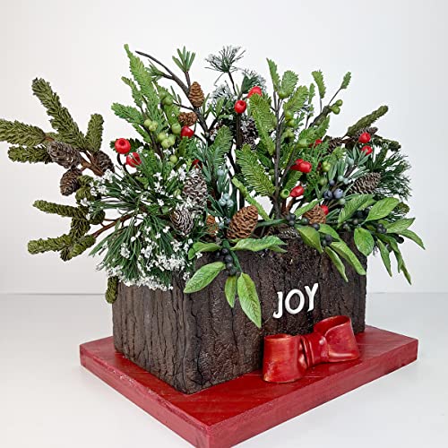 Flower Pro Winter Foliage Cake Decorating Silicone Mould by Katy Sue - Makes 6 Winter/Christmas Types of Leaf & Foliage: Larch, Yew, Laurel, Cede